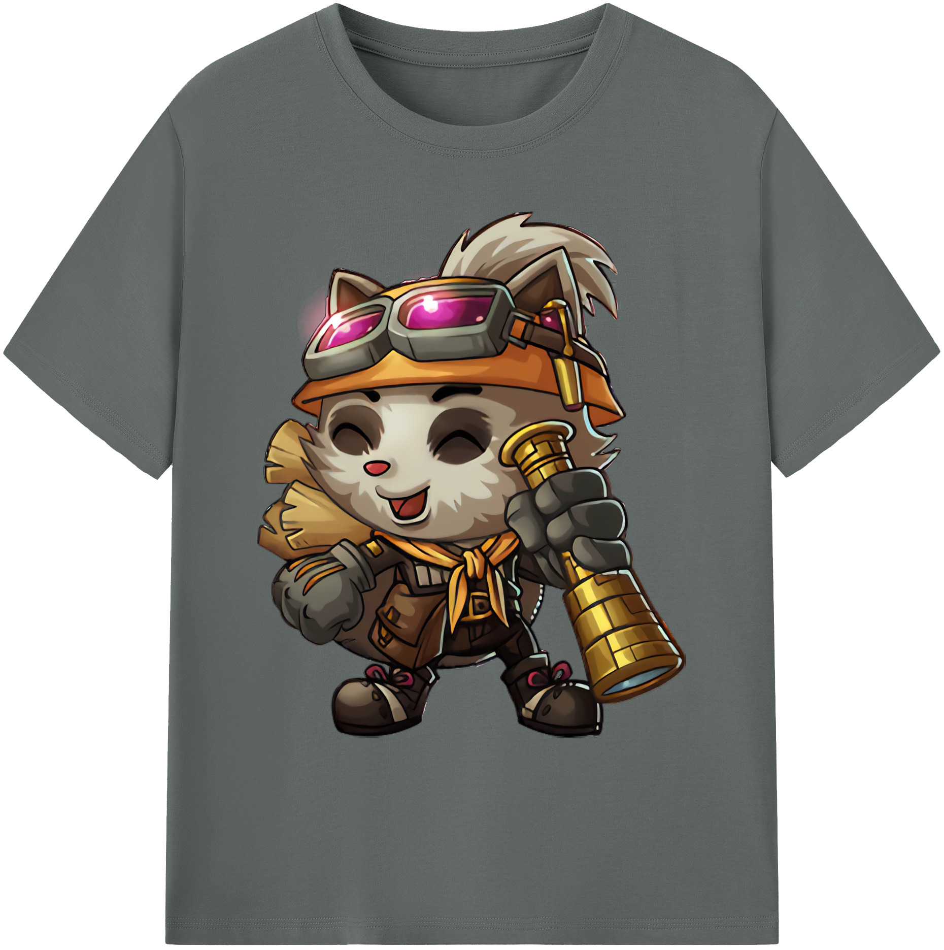 リーグ・オブ・レジェンド League of Legends LOL 綿100％ メンズ半袖Tシャツ｜肌触りやわらか＆通気性